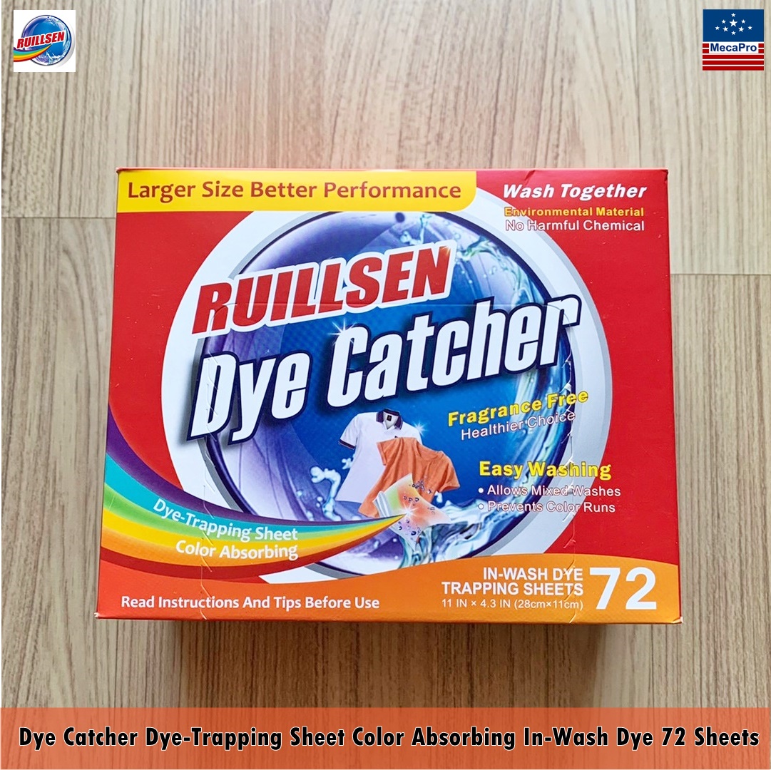 ruillsen RUILLSEN Dye Trapping Sheets, Laundry Fragrance Free