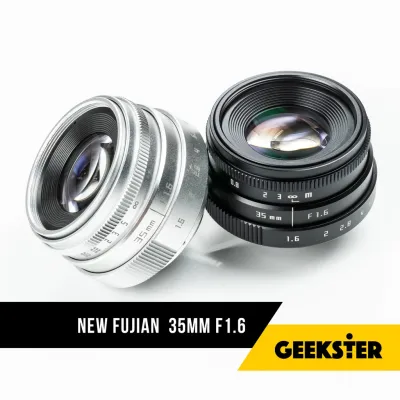 📷 •NEW• Fujian 35 mm f1.6 🌈 เลนส์หน้าชัดหลังเบลอ ( 35mm 1.6 lens ) เลนส์ละลาย