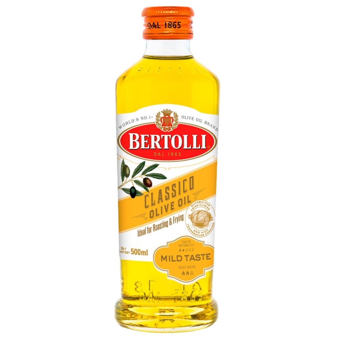 Bertolli Classic Olive Oil เบอร์ทอลลี น้ำมันมะกอก คลาสสิค 500ml