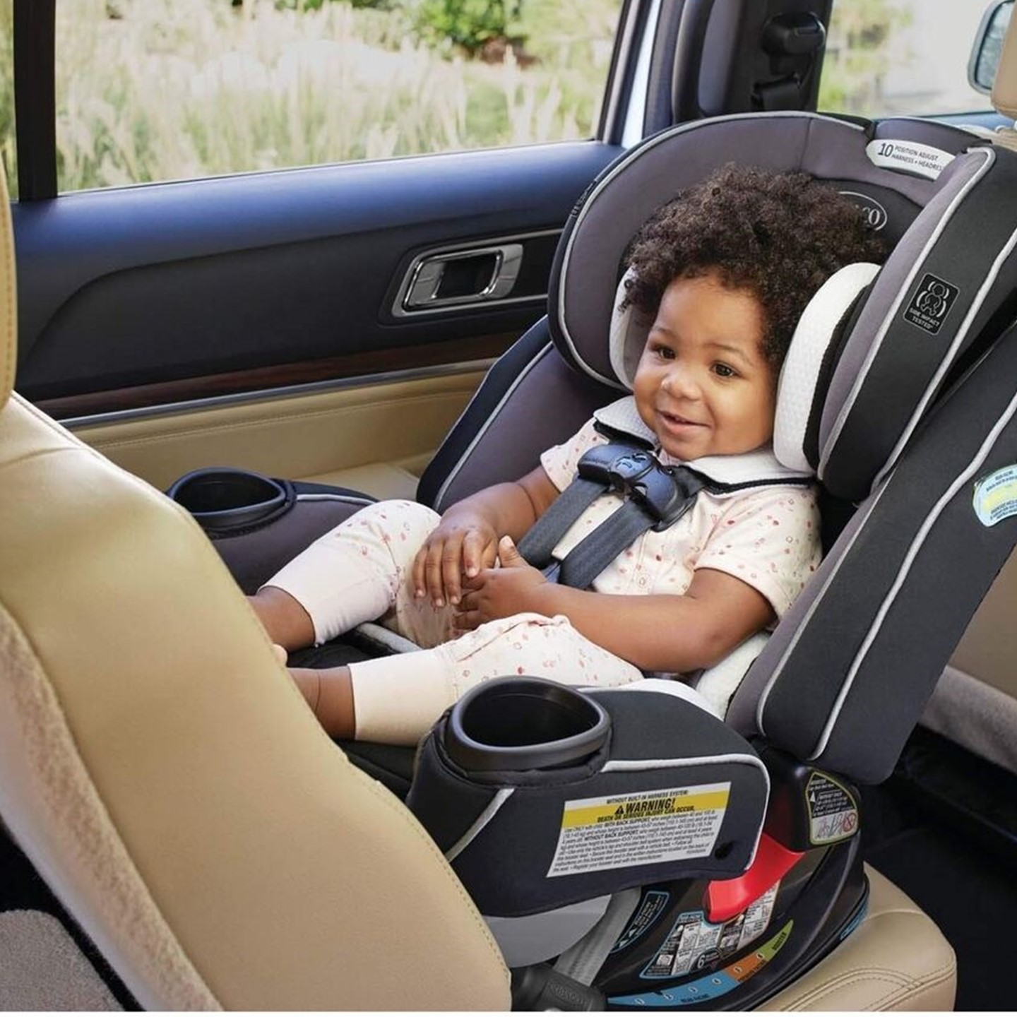 [ผ่อน0%]Graco คาร์ซีท ตัวท็อปของ 4Ever® Extend2Fit® Platinum 4-in-1 CarSeat