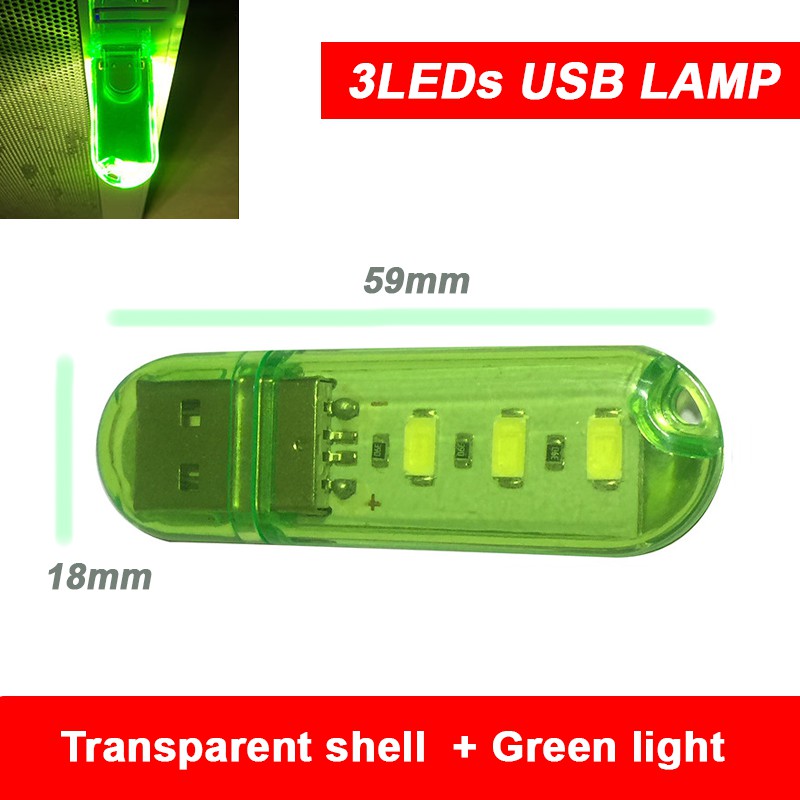 USB led light for room night light table lamp study portable desk lamp