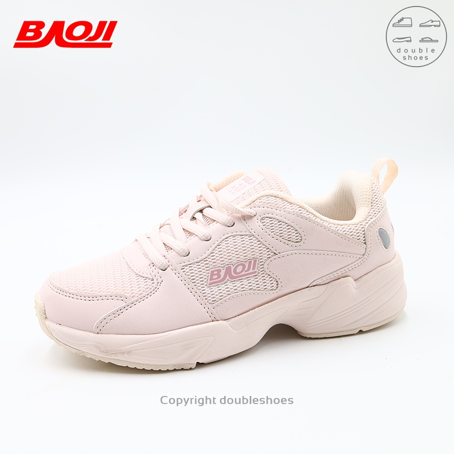 BAOJI รองเท้าวิ่ง รองเท้าออกกำลังกาย ผู้หญิง Falcon รุ่น BJW651 (ดำ/ ขาว/ เทา/ ชมพู) ไซส์ 37-41