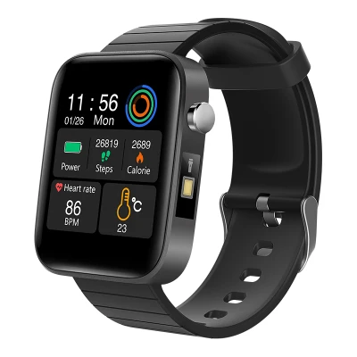 Fitness Trackers 2020 NEW T68 Smart Watch Men Body Temperature Measure Heart Rate Blood Pressure Oxygen Bracelet Call Reminder Smart Watch