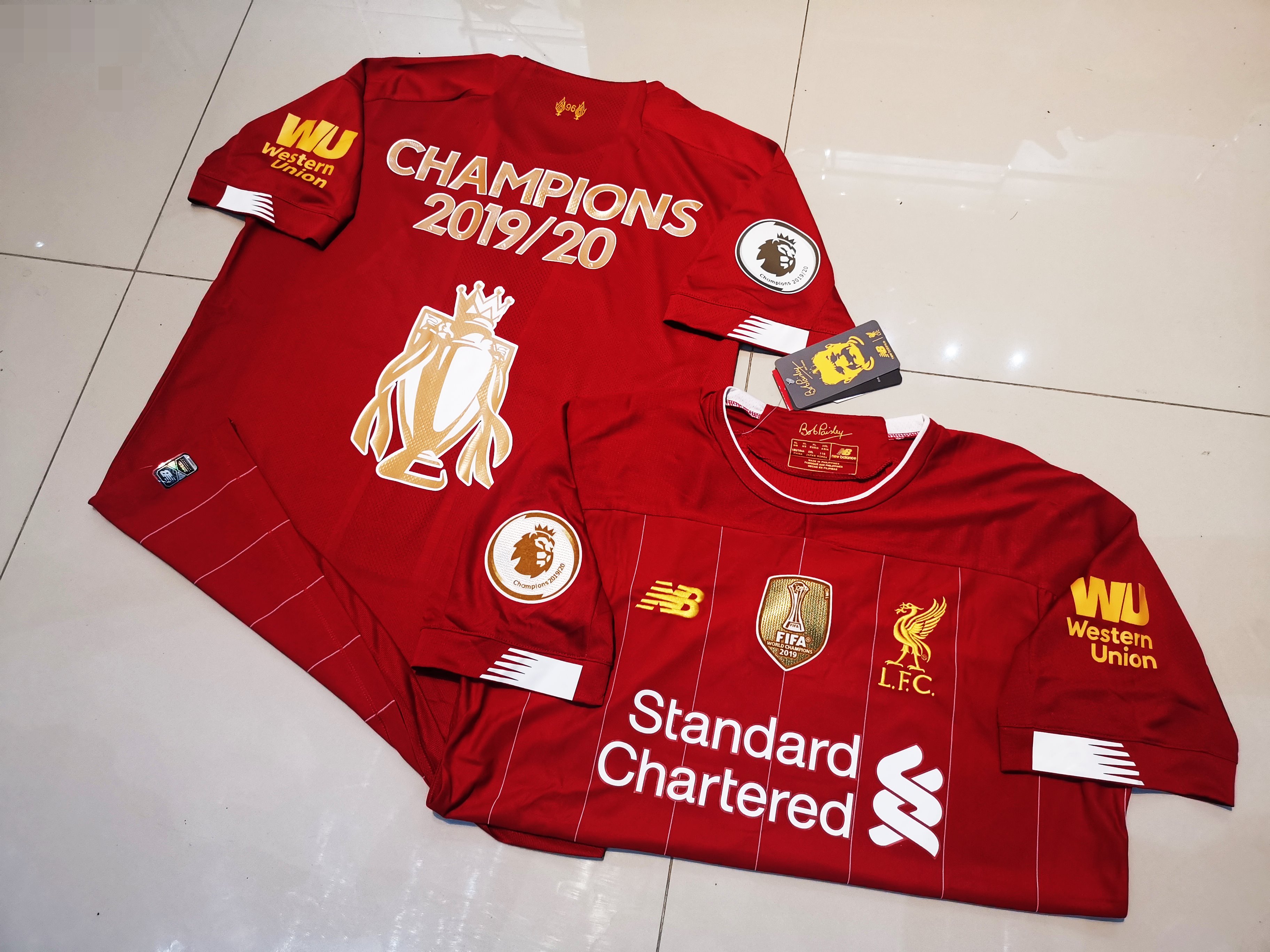 เสื้อฟุตบอล ลิเวอร์พูลฉลองแชมป์พรีเมียถ่ายครบรอบ 30 ปี เกรด AAA Liverpool HOME AAA Jersey 2020/21 (ภาพถ่ายจากของจริง) Top Thai Quality football soccer jerseys shirts AAA