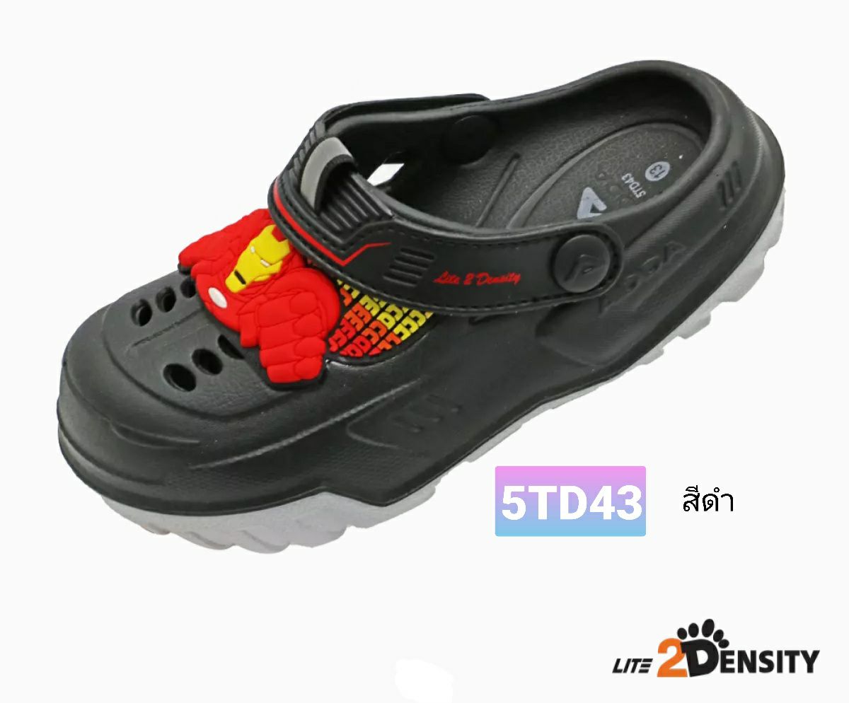 SCPPLaza รองเท้าเด็ก ทรง Crocs  รุ่นนี้งานสวยมาก Adda Avengers 5TD43 เบา นุ่มมาก ลดราคาพิเศษ