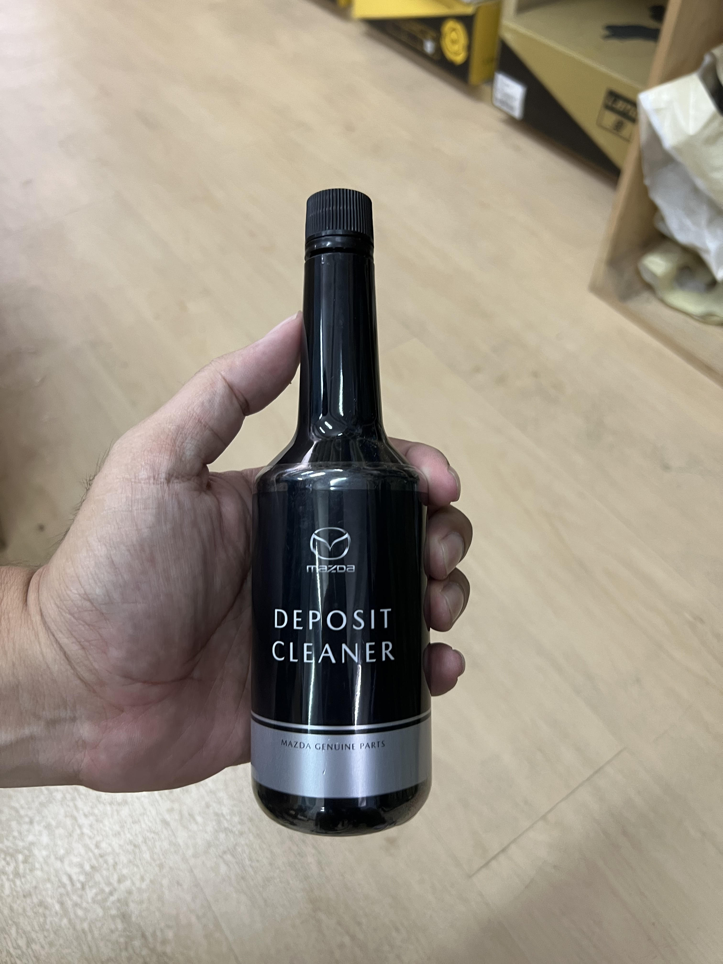 Deposit cleaner mazda