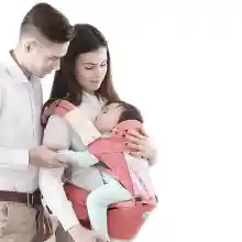ภาพขนาดย่อของภาพหน้าปกสินค้าHip seat 2 in 1 baby carrier, front-back carry Let your baby sit comfortably for 0-12 months. จากร้าน Disney Mother and Baby บน Lazada