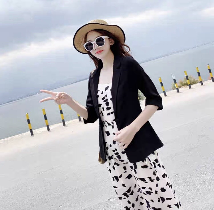 พร้อมส่ง เสื้อสูท เสื้อสูทใส่ทำงาน มี3สี เสื้อคลุมเบลเซอร์สูทใหม่เกาหลี