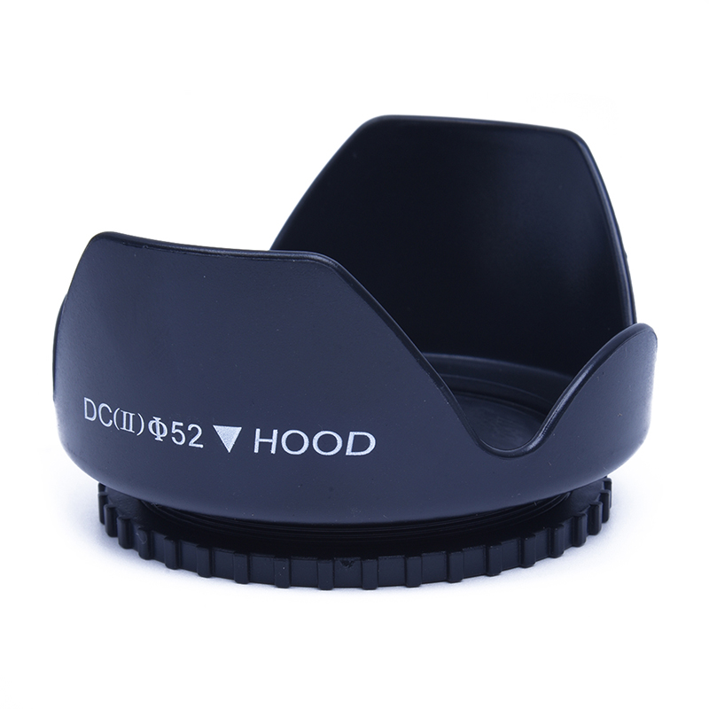 Lens Cap + Hood + UV Filter Compatible with 52mm Nikon D3100 DGHDHRHE