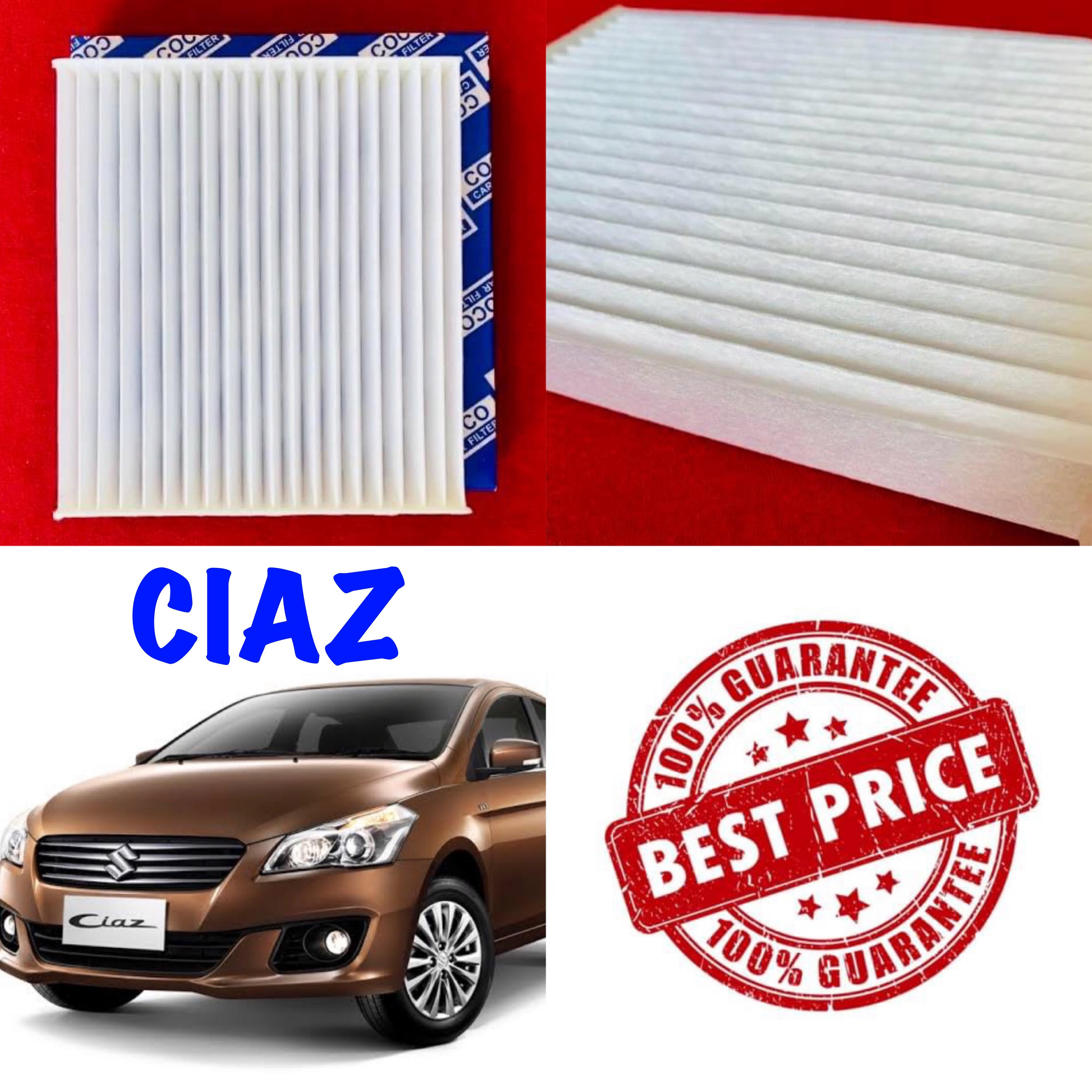 กรองแอร์ ฟิลเตอร์แอร์ ซูซูกิ เซียส Suzuki Ciaz ปี2012-2019