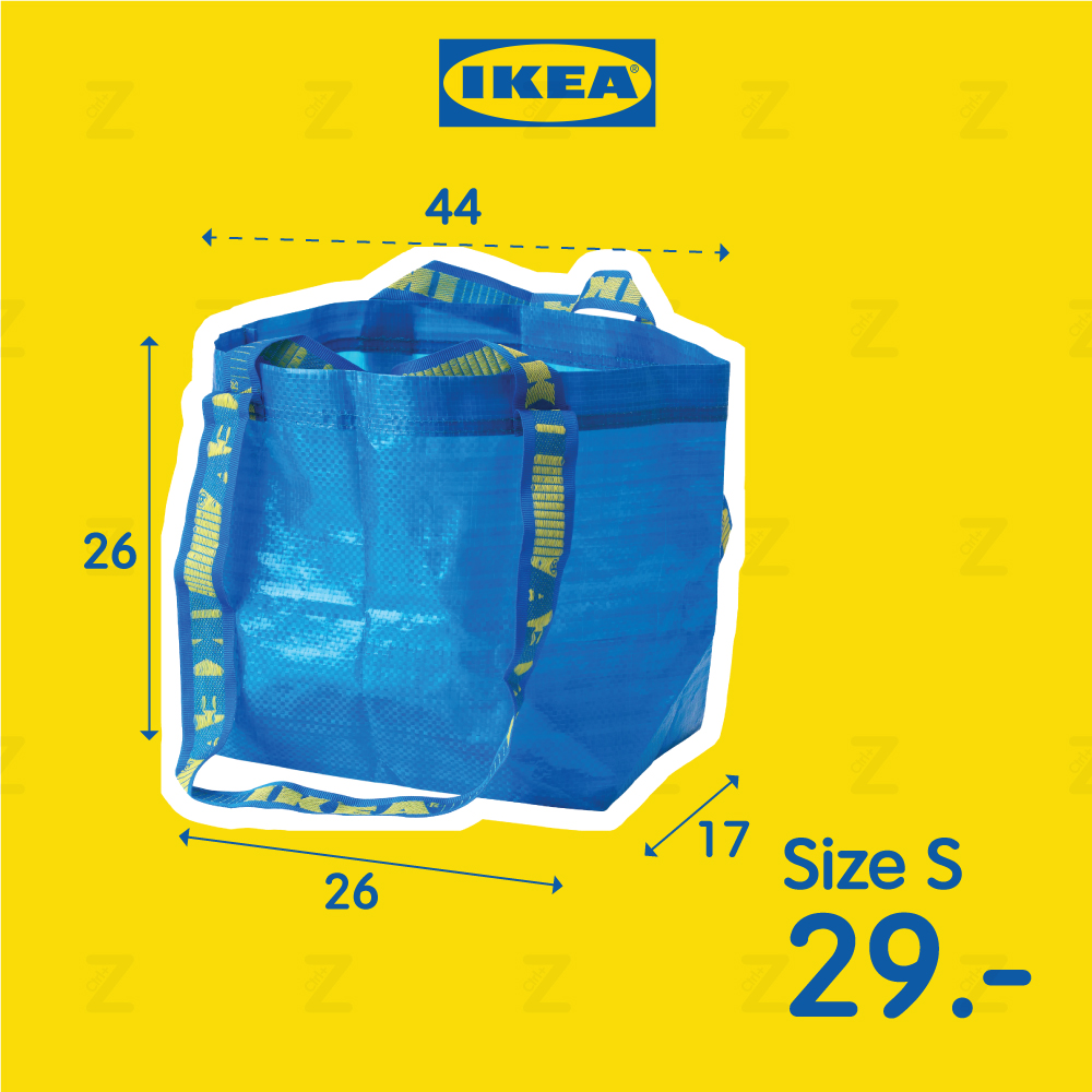 ถุงอิเกีย ถุงช็อปปิ้ง ถุงเก็บของ iKea Bag Ctrl_Z ThaiPick