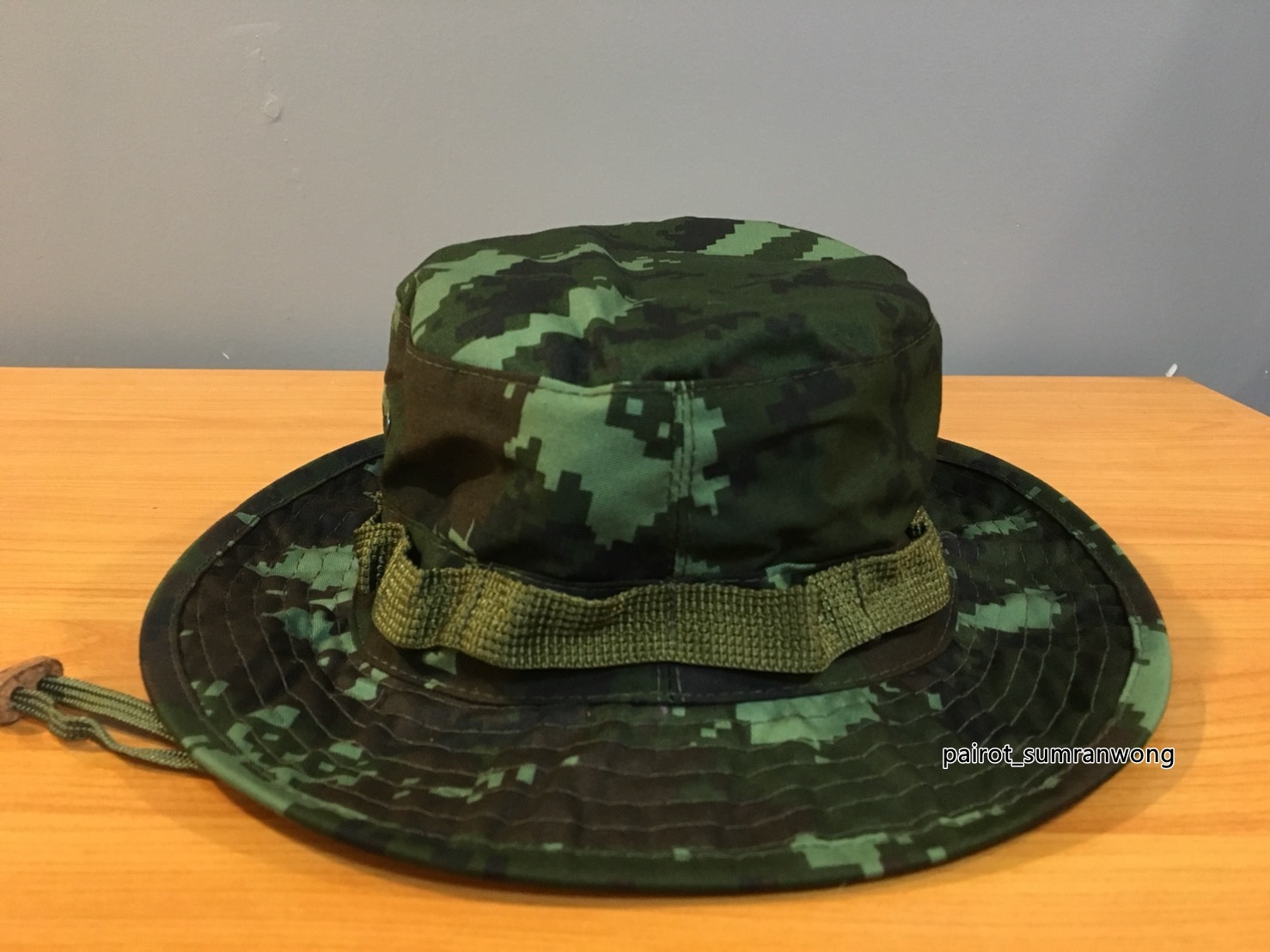 หมวกปีกลายพรางทหารบก รอบเล็ก หมวกลายพราง หมวกทหาร หมวกเดินป่า หมวกบักเก็ต หมวกตกปลาผ้าหนาอย่างดี คุ้มสุดๆ!! พร้อมส่ง!!