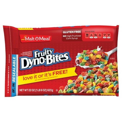 เช็คราคา อาหารเช้าซีเรียล Malt-O-Meal Fruity Dyno-Bites Gluten Free Cereal ขนาด 25 oz เช็คราคา อาหารเช้าซีเรียล Malt-O-Meal Fruity Dyno-Bites Gluten Free Cereal ขนาด 25 oz