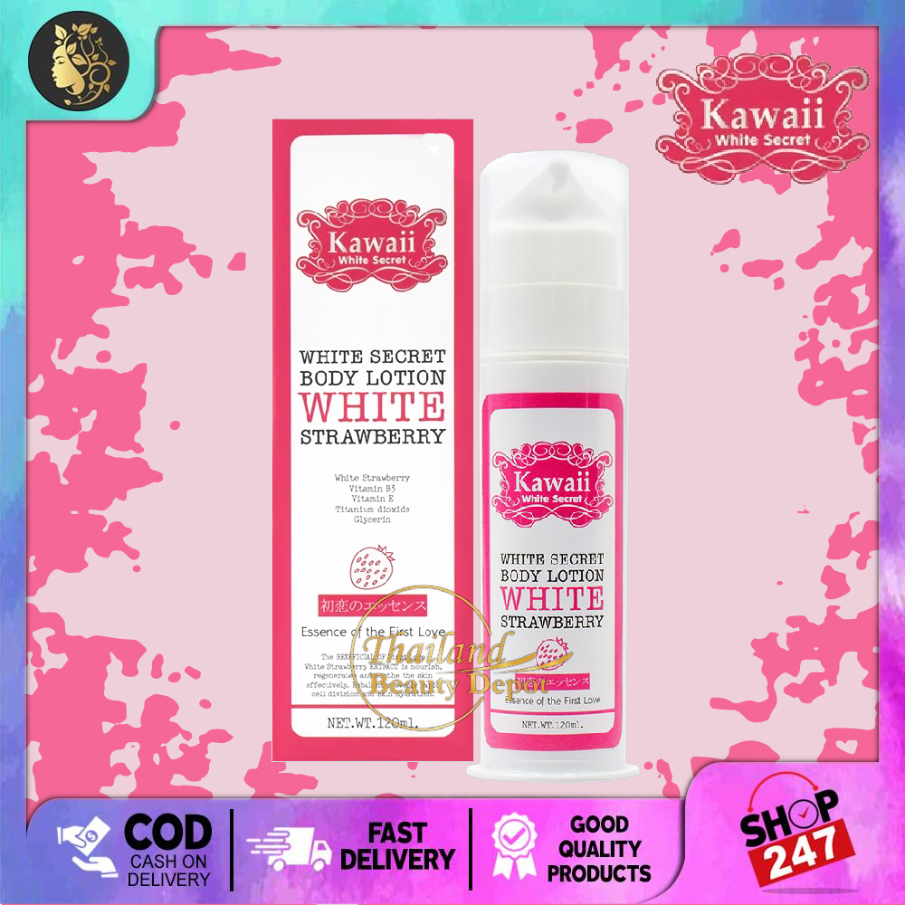 Kawaii White Secret Body Lotion White Strawberry 120ml shop247 ThaiPick