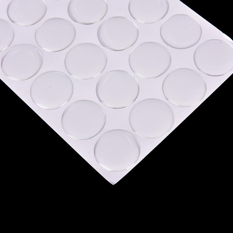 100 Adesivi Tondi 3D Trasparenti In Resina Epossidica, Diametro 2,54 Cm, Spessore 1,5 Mm, Per Decorazioni, Scrapbooking, Gioielli