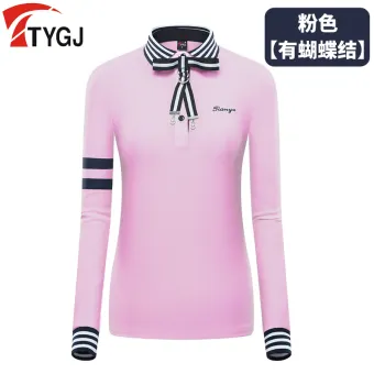 womens long sleeve golf shirts for summer