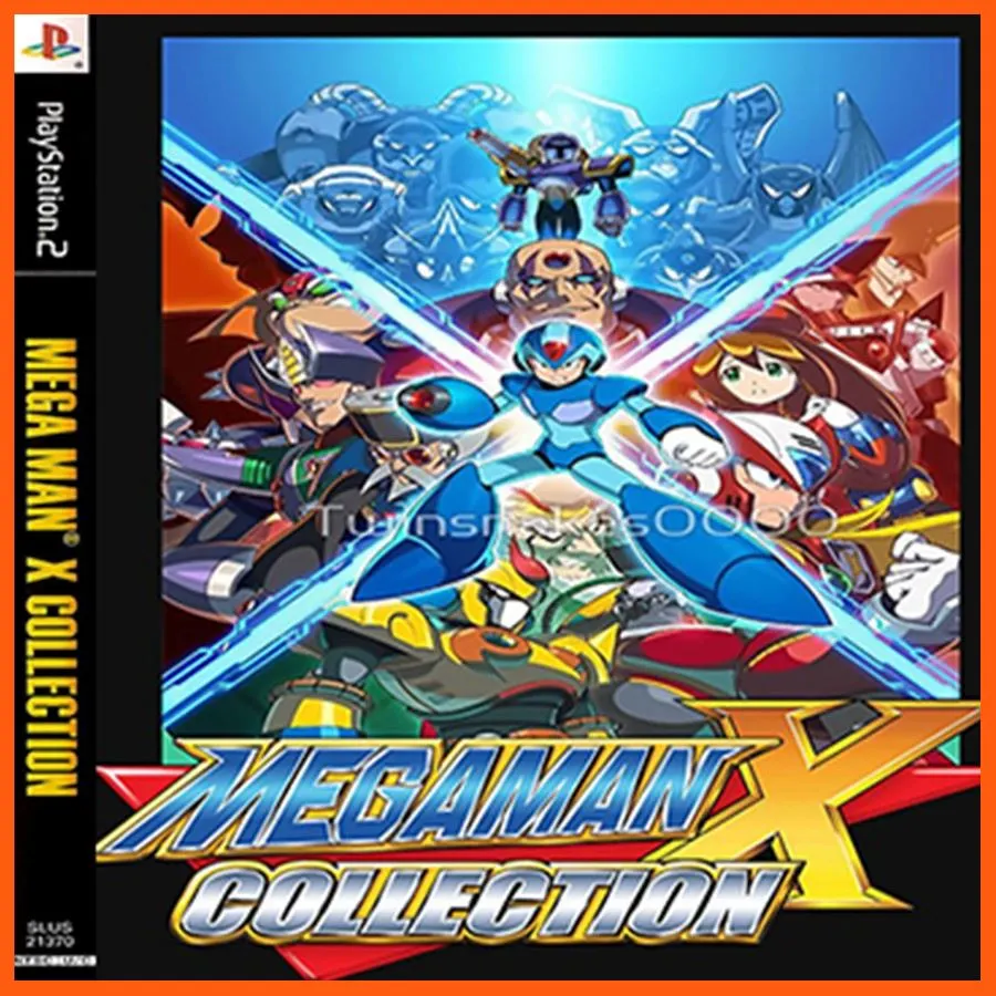SALE แผ่นเกมส์ PS2 (คุณภาพ) (ส่งไว) Mega Man X Collection (USA) 7 IN 1 เกมและฮ๊อบบี้ แผ่นและตลับเกม Nintendo games