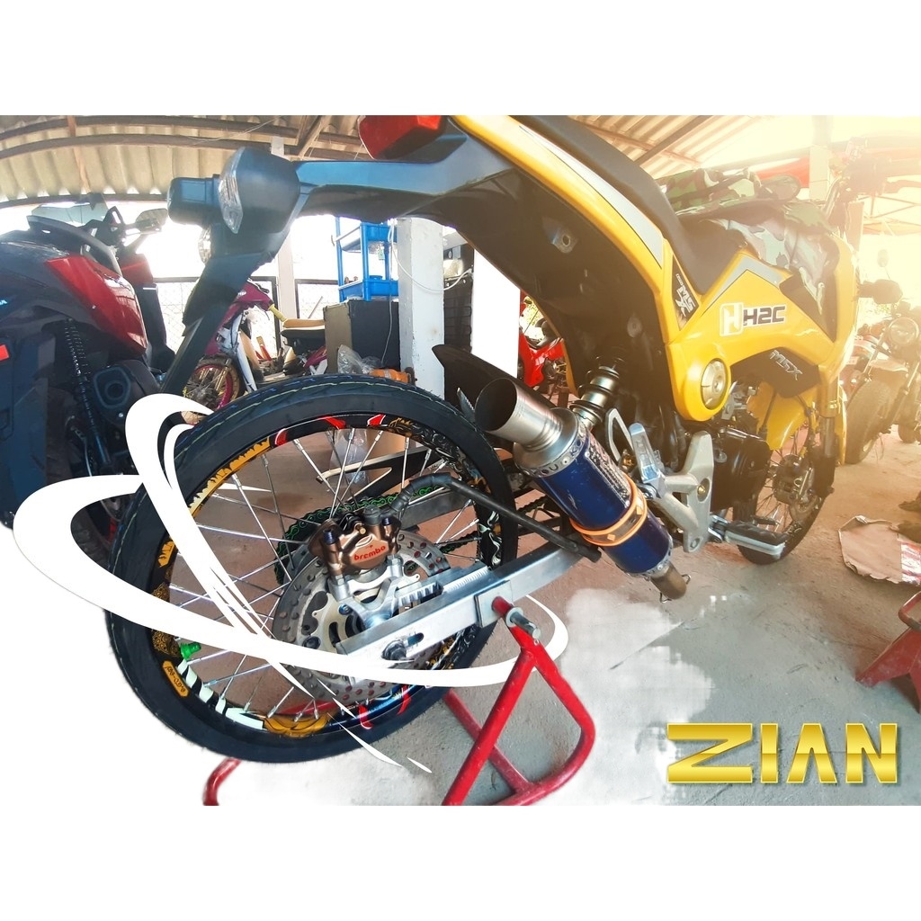 [ ลิขสิทธิ์แท้ ] ZIAN ขอบล้อลายไทย ZIAN SIAM เซียนสยาม ขนาด 1.40-17 สี ...