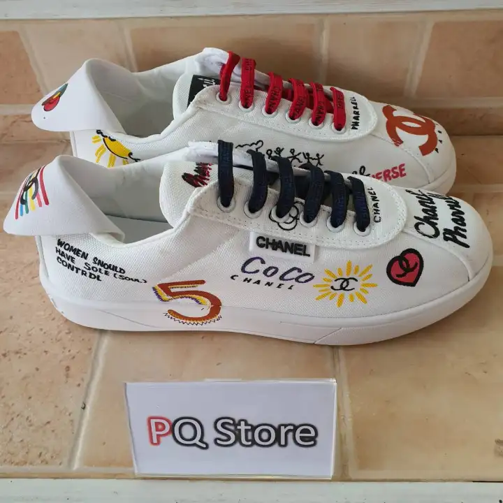 chanel x pharrell capsule collection sneakers