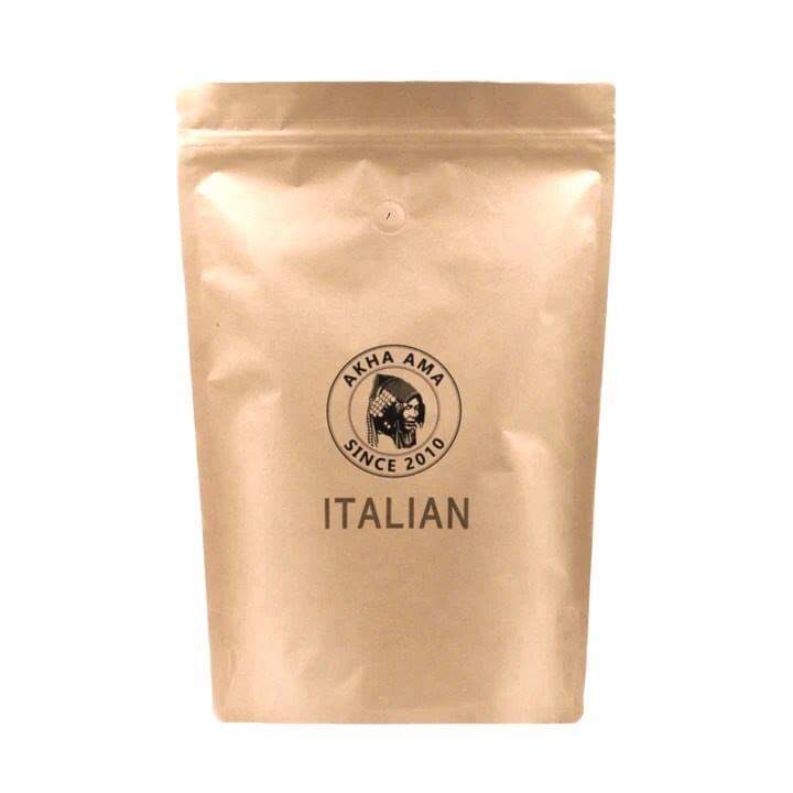 Akha Ama Coffee คั่วใหม่!! - ITALIAN ROAST 500g เมล็ดกาแฟคั่วบด อาข่า อาม่า (คั่วกลาง / Medium)