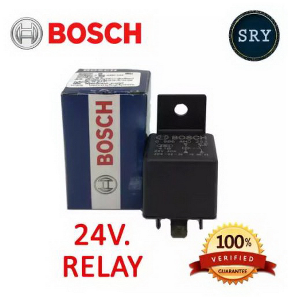 รีเลย์ Bosch Relay 0986AH0253 24V 5 ขา สำหรับรถยนต์ทุกรุ่น
