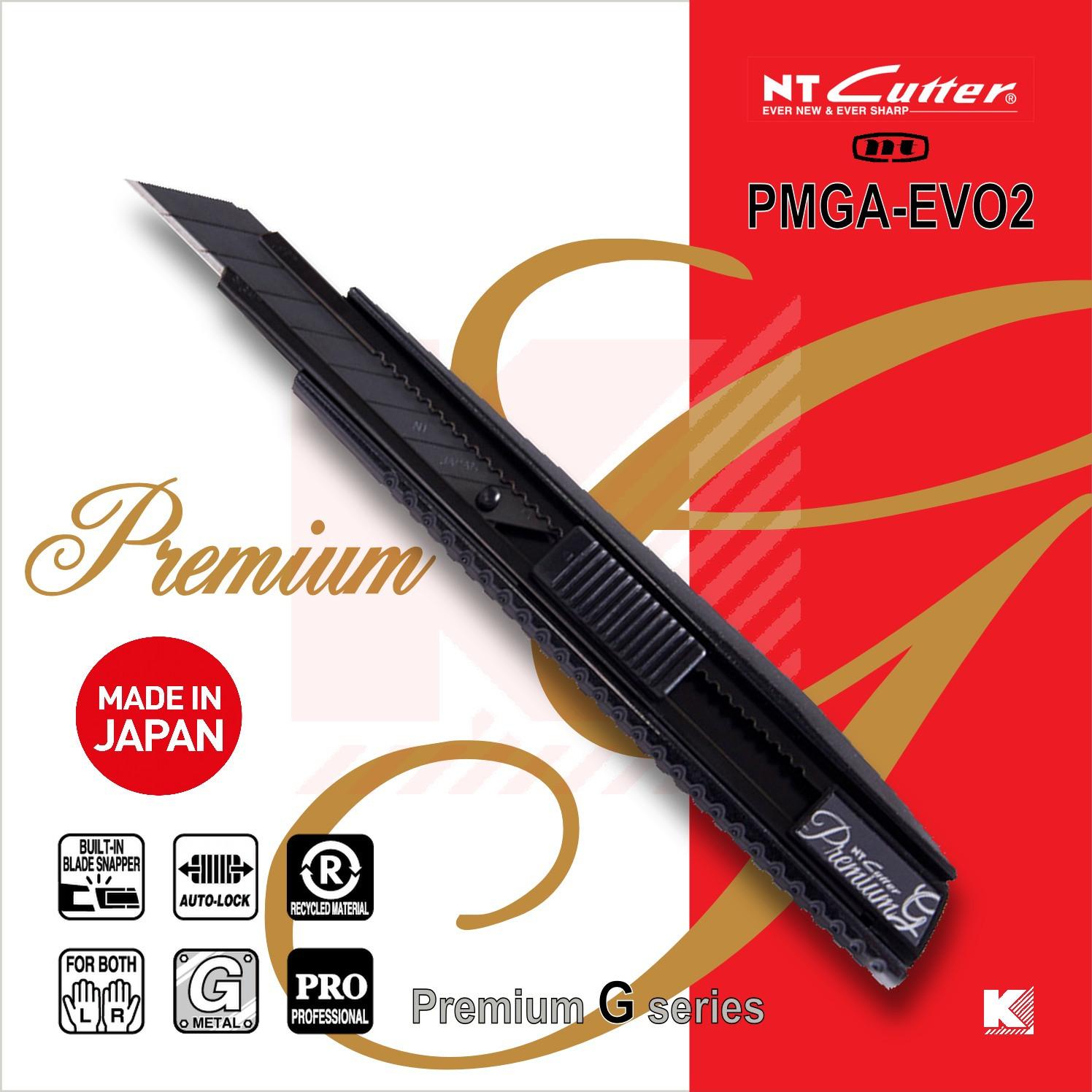 NT Cutter คัตเตอร์ Premium รุ่น PMGA-EVO2