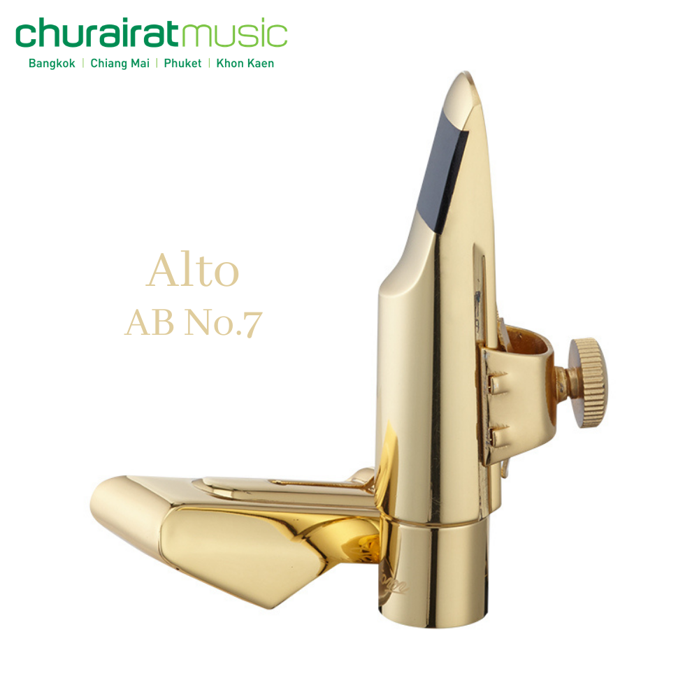 Saxophone Mouthpiece : Custom Alto AB No.7 ปากเป่าแซกโซโฟน อัลโต้ by Churairat Music