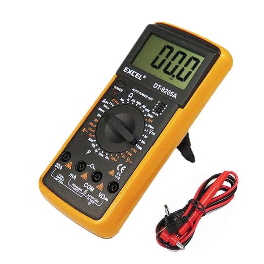 DIY TOOLS ดิจิตอลมัลติมิเตอร์ รุ่น DT9205A Digital Multimeter