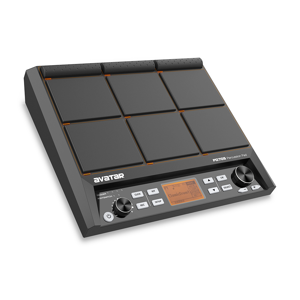 ?กลองไฟฟ้า Percussion Pad Avatar PD705 เนื้อเสียงระดับ Progressive sound