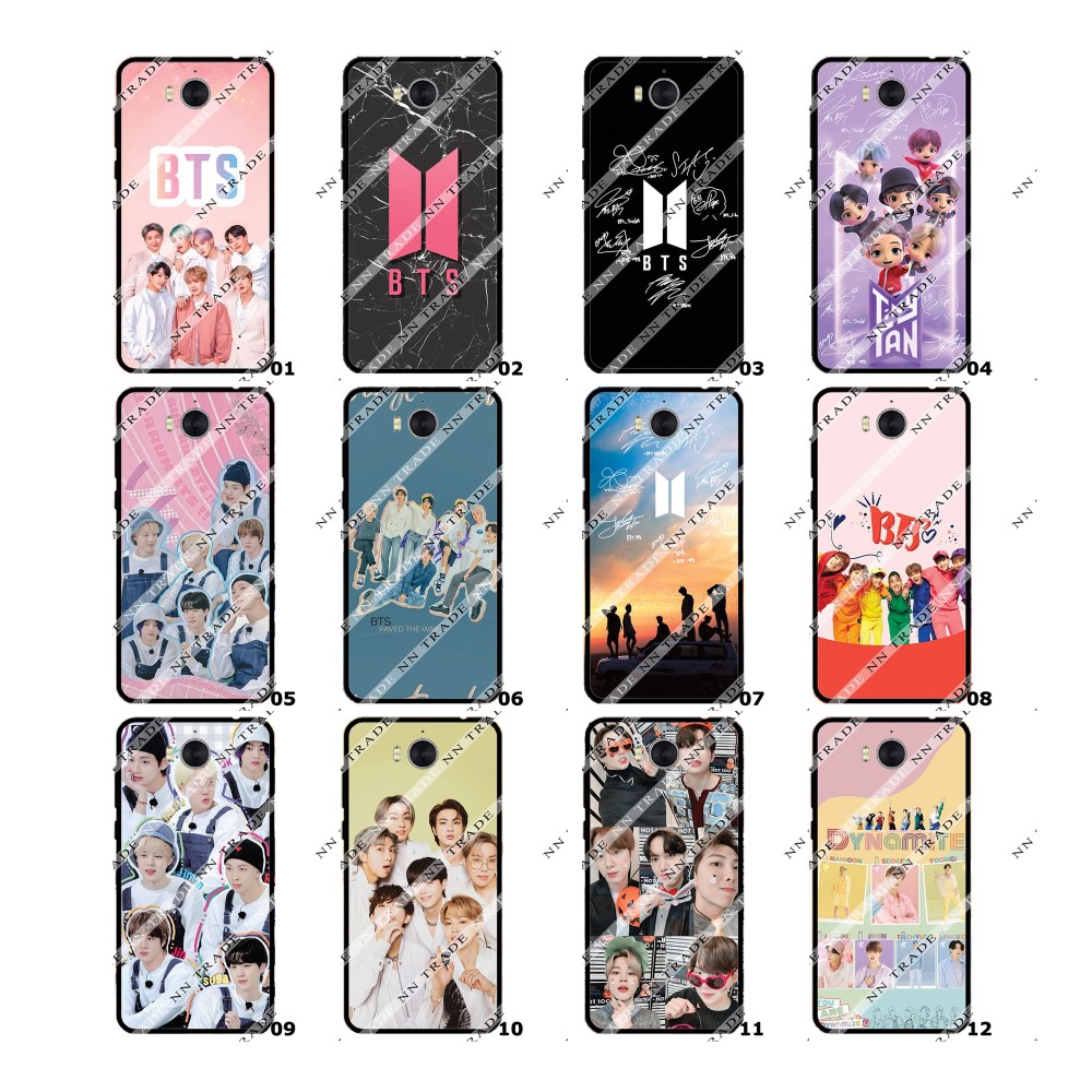 เคสโทรศัพท์ Huawei Y5 2017 Y5 2018 Y5 2019 Nova 7i รวมลาย BTS