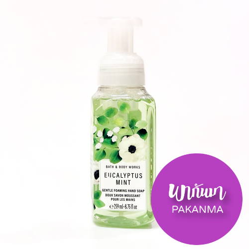 Bath & Body Works EUCALYPTUS MINT Gentle Foaming Hand Soap 259ml ...