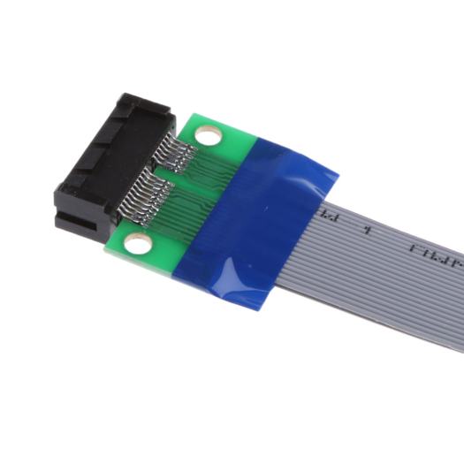 Blesiya Dây Nối Dài Thẻ Riser Khe Cắm PCI-E 1X Dây Cáp Dẻo