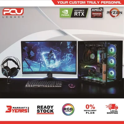 K7un PC Ultimate Custom Gaming PC Set / AMD Ryzen 5 3400G 3600 3700X / GTX 1660 Super / GTX 1050 Ti / RTX 2060 3060 3070