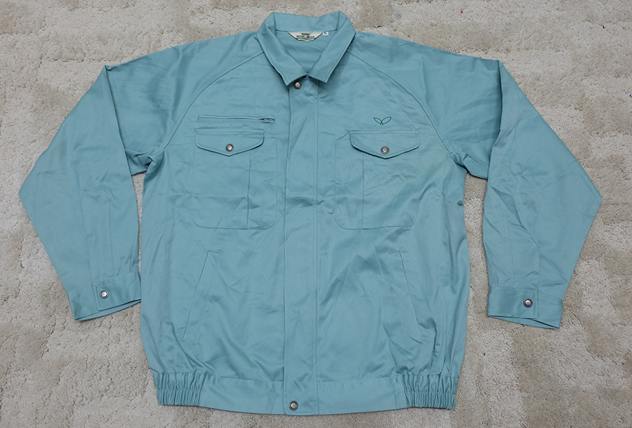เสื้อช็อป เสื้อช่าง เสื้อช็อปช่าง​ เสื้อทำงาน เสื้อยูนิฟอร์ม​ uniform​ work​ ​shirt มือ 1 ของญี่ปุ่น ไซส์ 3L EL