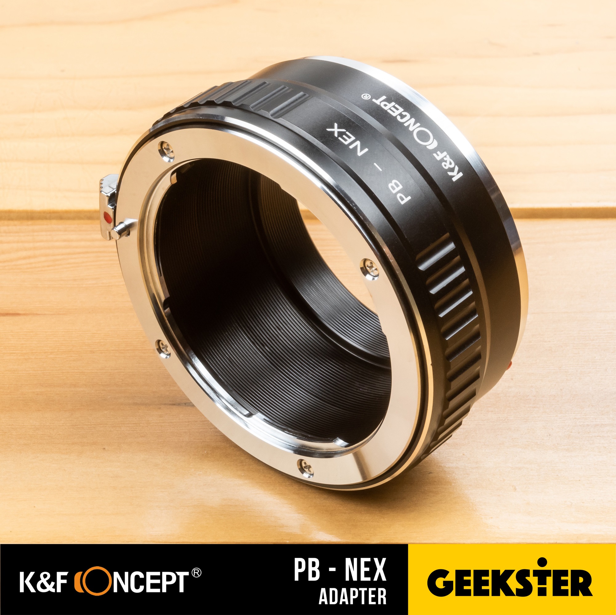 K&F PB-NEX Adapter แปลงเลนส์ Praktica B เพื่อเอามาใส่กล้อง Sony Mirrorless ( NEX / E / FE ) ( Lens mount adapter Praktica B PB Mount For Sony ) ( เมาท์แปลง อแดปเตอร์ ) ( PB-NEX / PB-E / PB-FE ) ( Geekster )