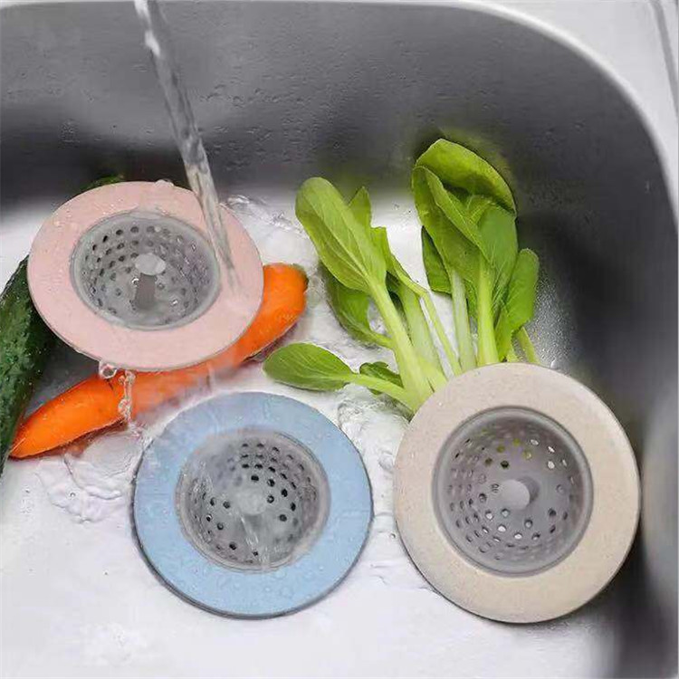 （WOLL）ที่กรองเศษอาหาร เส้นผม สิ่งสกปรก วางบนท่อน้ำทิ้งของอ่างล้างจานหรือท่อน้ำทิ้งในห้องน้ำ มี 3 สีให้เลือก