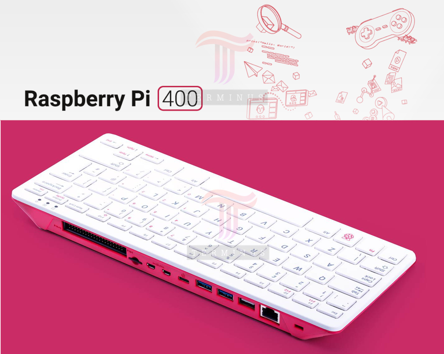 Raspberry Pi 400 (Made in UK)