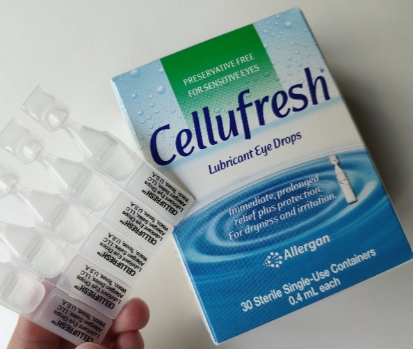 Cellufresh Lubricant Eye Drops 30 Sterile (0.4 mL Each) น้ำตาเทียม