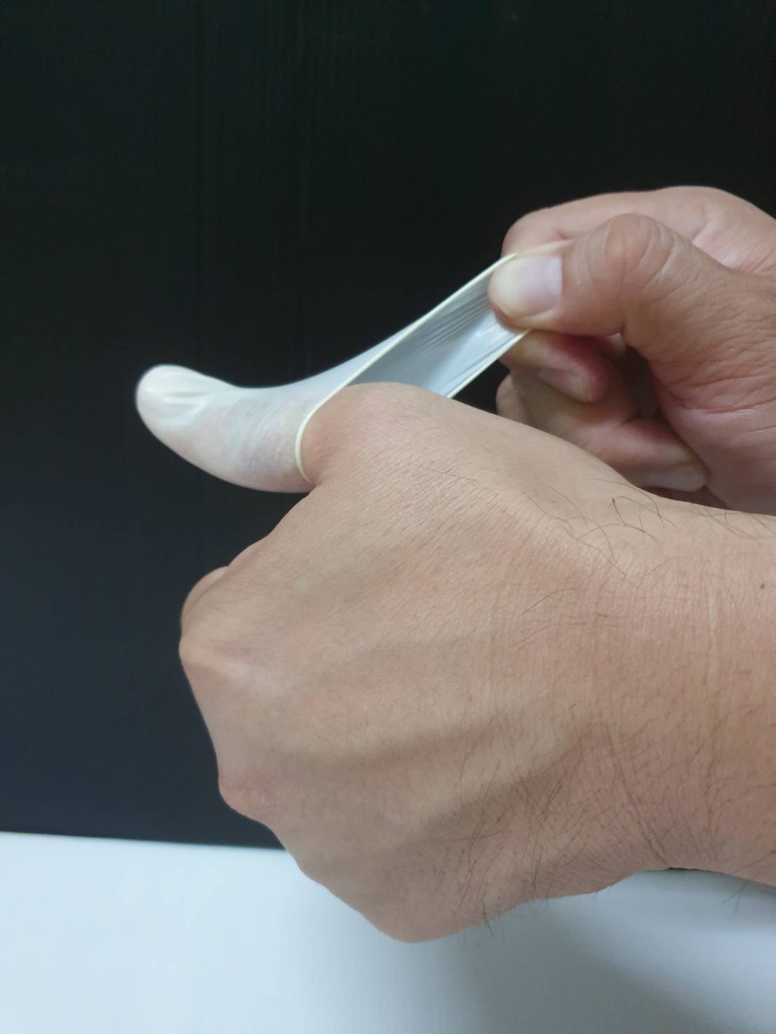 Finger Cost ถุงนิ้วยางธรรมชาติ (แพ็คถุงครึ่่งกิโล) sriratsupport