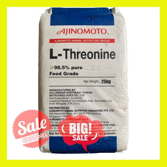 SALE !!ราคาสุดพิเศษ ## แอล-ทรีโอนีน กรดอะมิโนสำหรับสัตว์ L-Threonine FEED GRADE เร่งการเจริญเติบโต ดูดซึมไว ขนาด 1 กิโลกรัม sabaideeaquasupply ##สัตว์เลี้ยงและอุปกรณ์สัตว์เลี้ยง