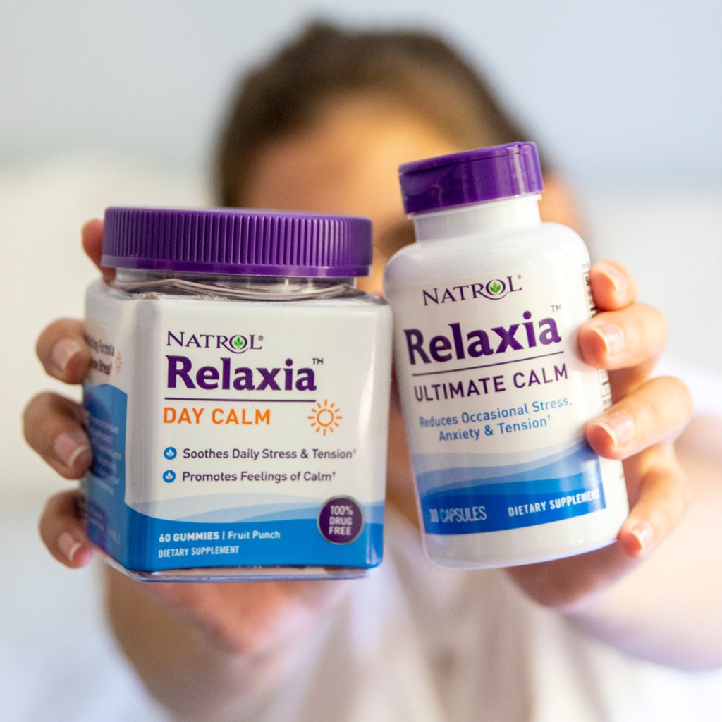อาหารเสริม Relaxia Ultimate Calm 30 Capsules Natrol iLiveLife ThaiPick