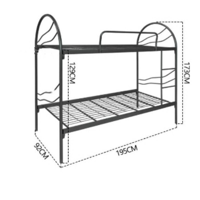 KT WARE DD9011 Double decker bed heavy duty katil 2 tingkat bermutu