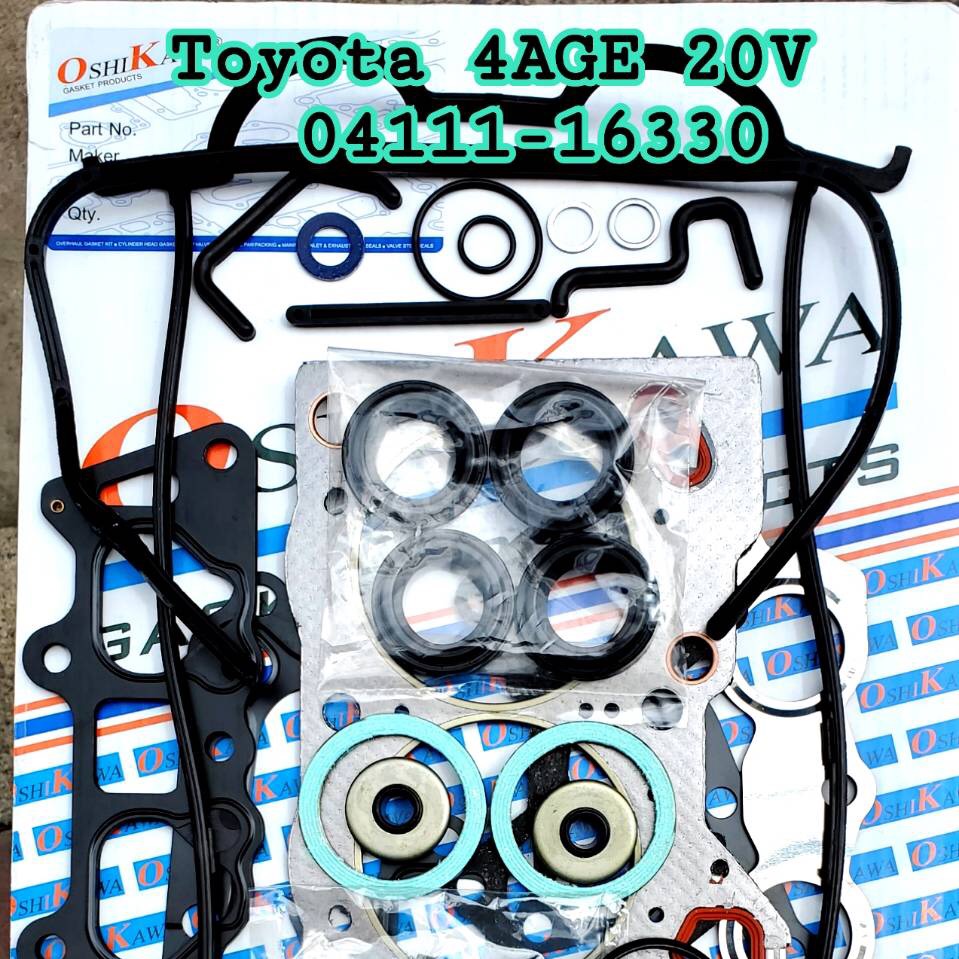 ปะเก็นชุดใหญ่ Toyota 4AG 20v Twincan (04111-16330) ガスケットエンジン高品質82ガスケット会社