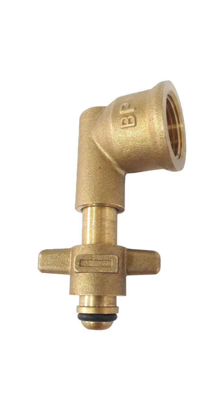 GMAX ข้อต่อแก๊สปิกนิกทองเหลือง รุ่น LTP006 สำหรับแปลงถังแก๊สปิกนิก 4 Kg. เข้าเตาแก๊สทุกประเภท