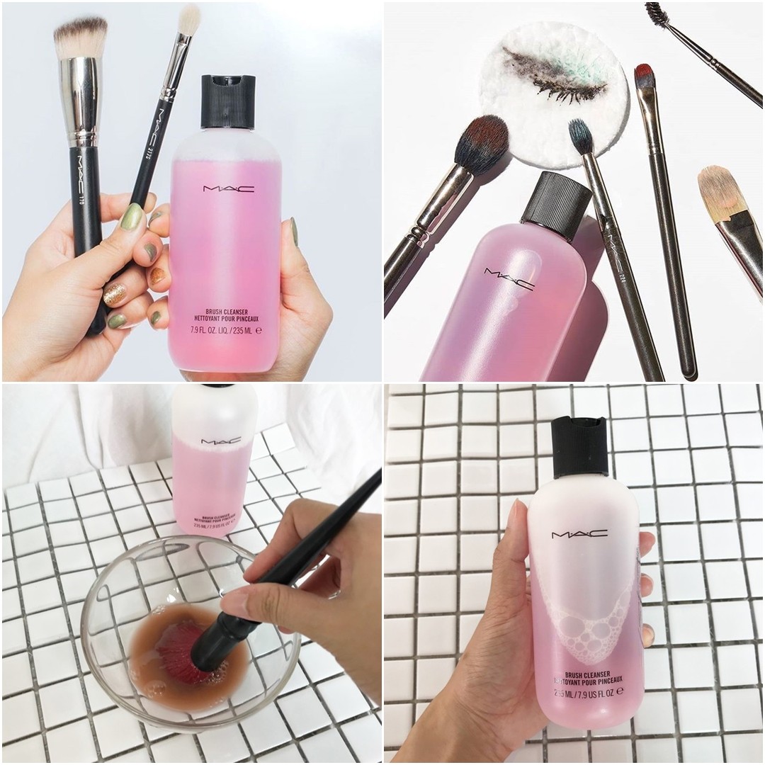 Mac brush clearance cleanser