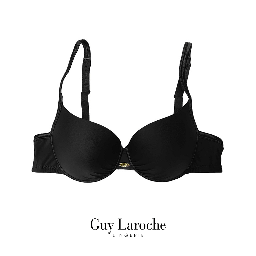 Guy Laroche Lingerie Bra Push-Up GB7N20 บราดันทรง สี Black สี Blackไซส์ 75C
