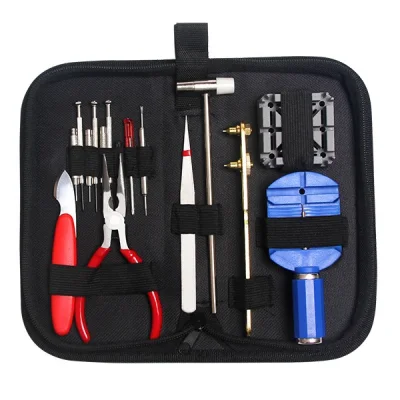 Watch Repair Tool Kit Bag 16 Items