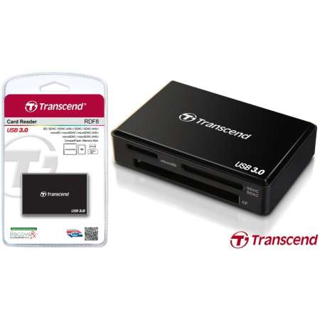 Transcend Card Reader All in 1 USB 3.0 RDF8K