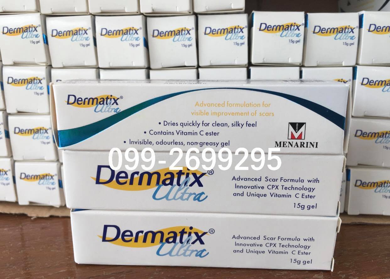 จัดส่งฟรี Dermatix Ultra Gel 15 g.เจลทาลดเลือนรอยแผลเป็น 15 กรัม 5 หลอด ...