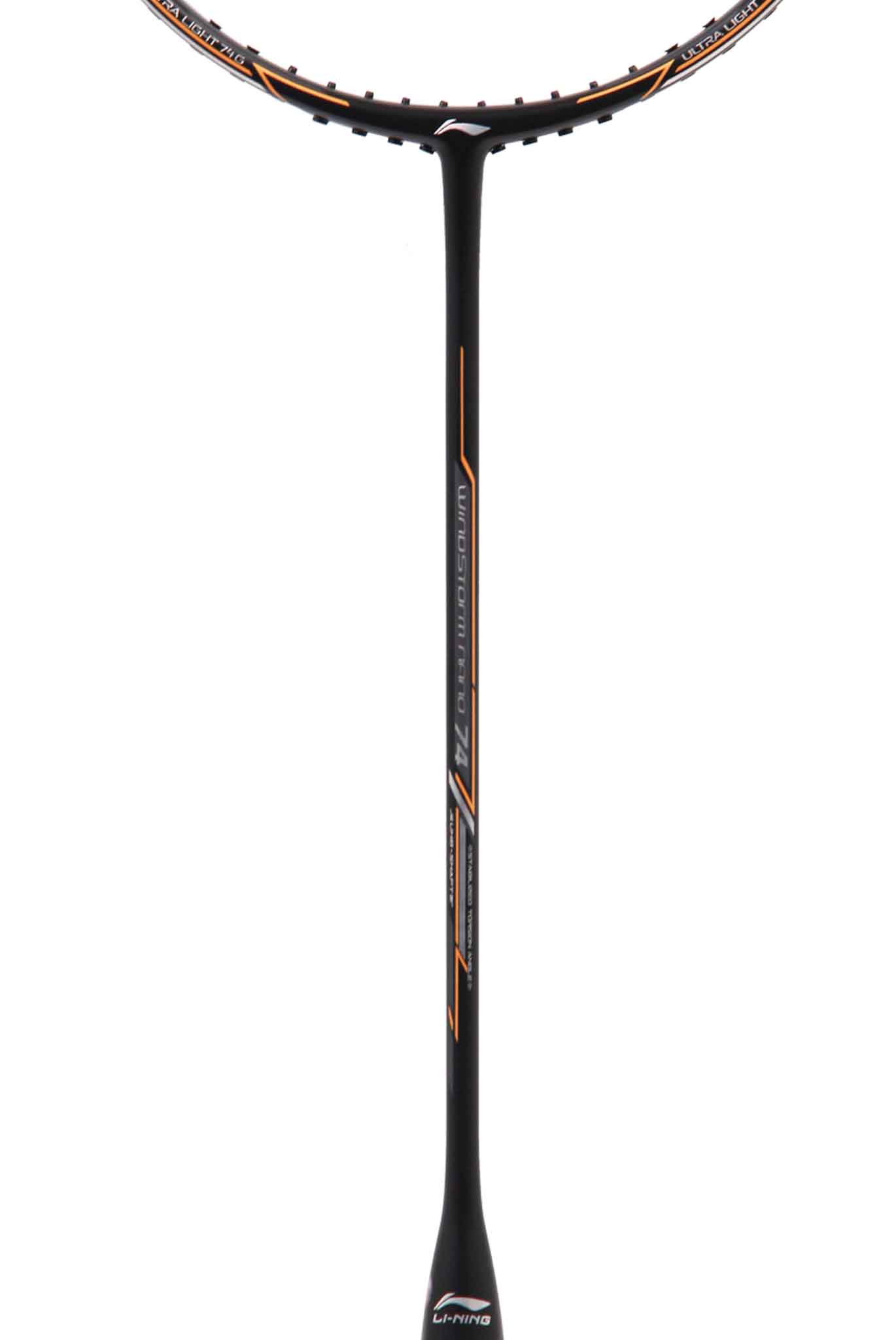 Lining Racket 4s LI-NING ไม้แบดมินตัน รุ่น WINDSTORM NANO 74 (AYPP484-4S) BLACK/SILVER ...